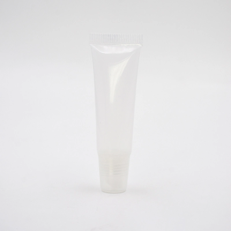 Lipstick Natural Lip Gloss Tube, Lip Protector Container Soft Plastic Tubes