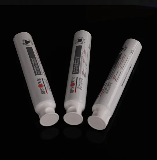 Ламинированный пластиковый тюбик для зубной пасты Abl с удлиненным соплом, контейнер для мази для косметической упаковки